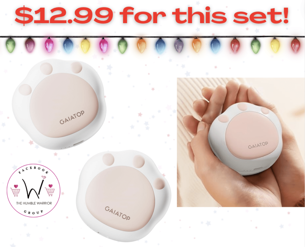 Paw Shaped hand warmers!